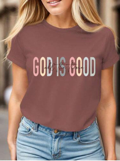 God Is Good Women T shirt