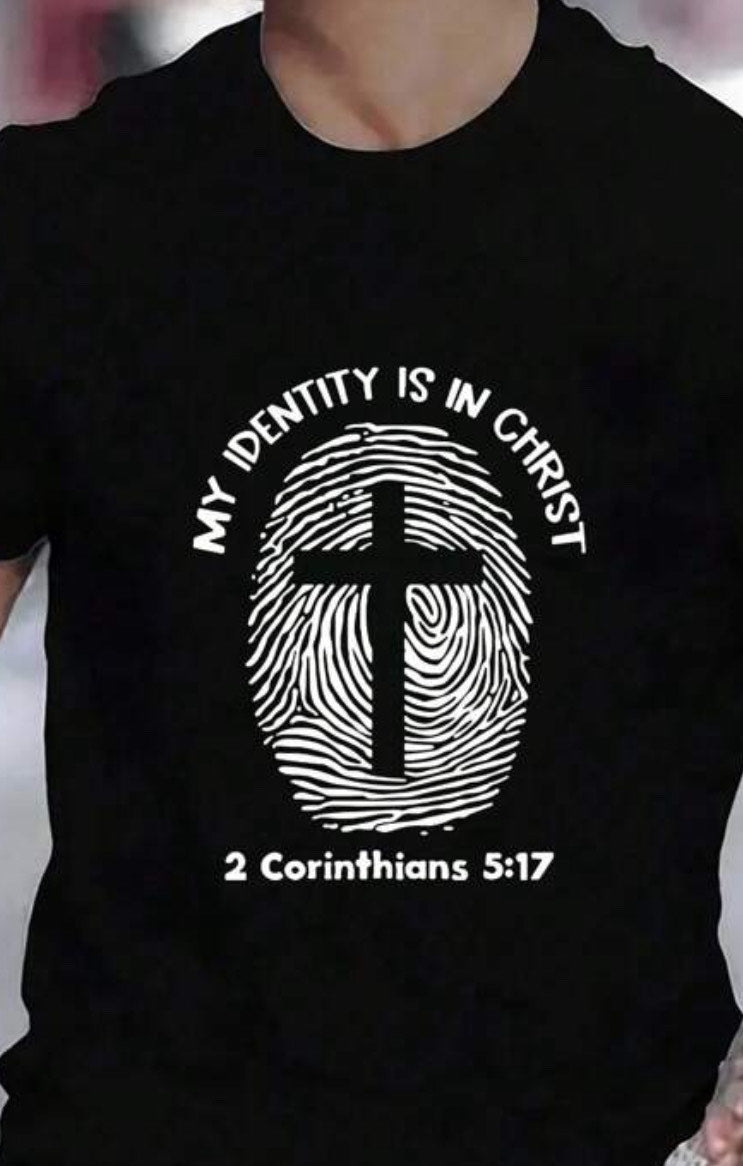 Identity in Christ Mens T Shirt