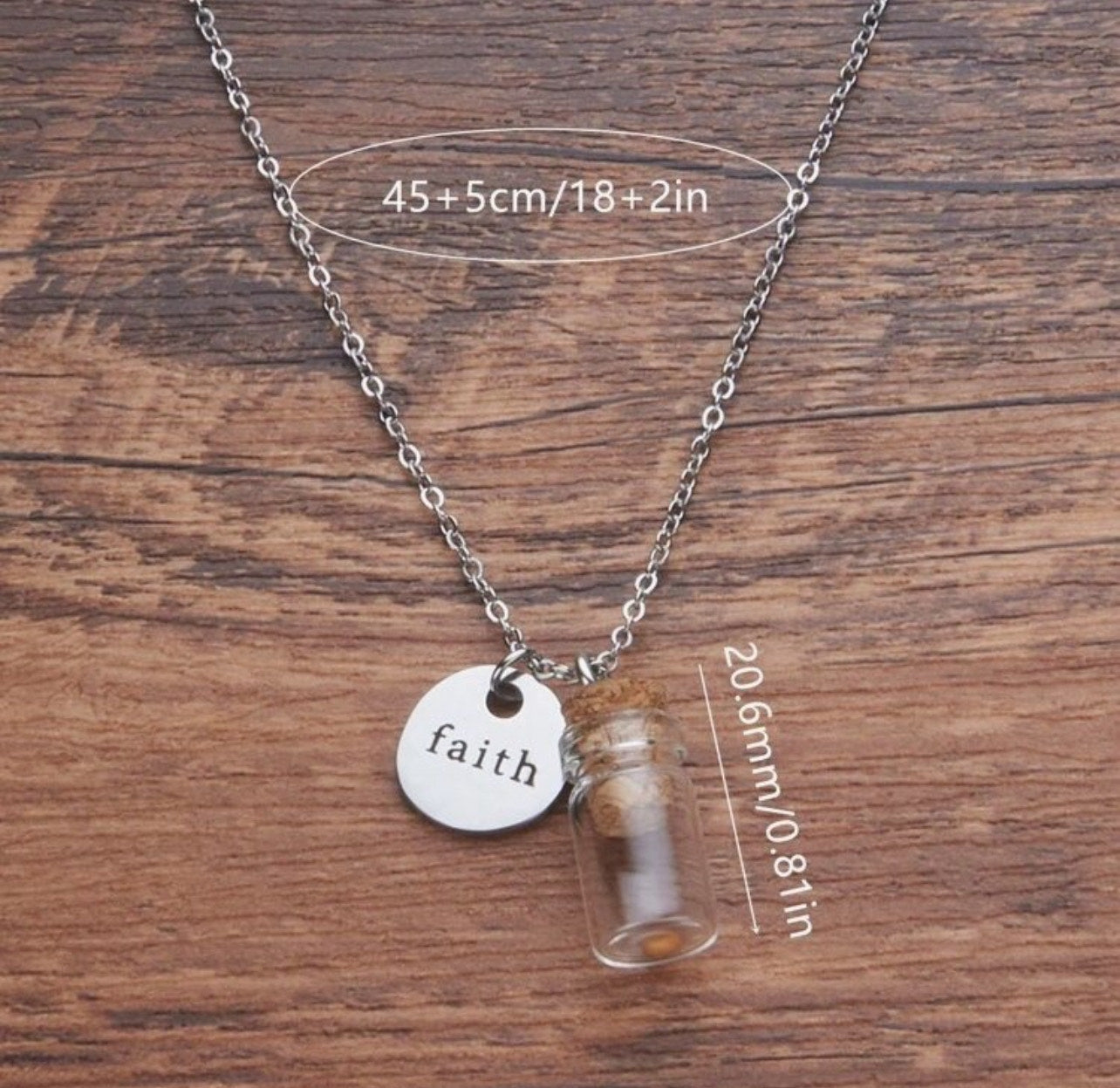 Faith Necklace Matthew 17:20